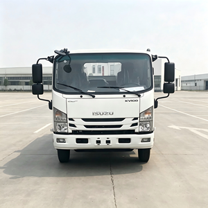 รถบรรทุกเก็บขยะแบบมีตะขอเกี่ยว ISUZU KV100 เครื่องยนต์ดีเซล ระบบไฮดรอลิก สำหรับถังขยะแบบเปลี่ยนได้ ขายเพื่อการส่งออก - Product Image 4