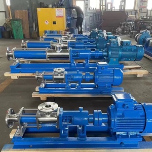 Bomba de transferencia de lodos de acero inoxidable de 1 pulgada para alimentos, tipo tornillo G20-2, para importación y exportación - Product Image 4