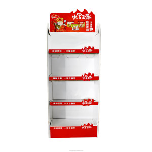 Quảng đông tùy chỉnh siêu thị quảng cáo <span class=keywords><strong>Pop</strong></span> Up sóng hiển thị đứng tông Pallet hộp hiển thị - Product Image 3