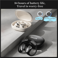 Headset Olahraga Erazer X9 HD Layar Digital BT 5.4 Peredam Kebisingan ENC Panggilan HD Kualitas Suara HiFi Earbuds Nirkabel