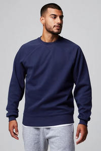 Etichette <span class=keywords><strong>di</strong></span> <span class=keywords><strong>marca</strong></span> Premium personalizzate da uomo a manica lunga girocollo nero felpe da uomo <span class=keywords><strong>di</strong></span> alta qualità inverno primavera felpe da uomo all'ingrosso - Product Image 5