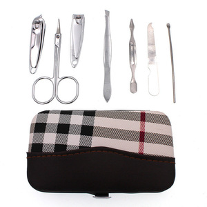 SunelPort – Trousse de Soin des Ongles de Luxe pour Bébé, 7-en-1, en Acier Inoxydable, Coupe-Ongles et <span class=keywords><strong>Pince</strong></span> à Cuticules, Boîte Portable, <span class=keywords><strong>Professionnelle</strong></span> et Durable pour Bébés - Product Image 4