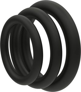 Jouets de masturbation pour hommes en silicone élastique imperméable personnalisable, trois tailles, anneau de pénis pour hommes, anneau de verrouillage de l'<span class=keywords><strong>orgasme</strong></span>, anneau de <span class=keywords><strong>prostate</strong></span> - Product Image 4