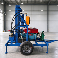 Plateforme de forage rotative pour puits d'eau, auto-déployable et facilement démontable, pour le forage des couches de roche