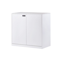 Armoire de classement en acier au design moderne, verrouillable, durable, avec serrure à code, pour bureau, maison, cuisine, extérieur, école, salle de sport, atelier, hôtel, hôpital