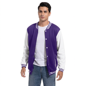 Vestes de baseball pour hommes de qualité supérieure, personnalisées, avec des matériaux de première qualité, nouveau modèle, best-seller, bon prix, en laine et cuir - Product Image 1