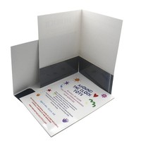 Dossier de présentation en carton personnalisé imprimé, format A5/A4, pour documents, rapports et papiers – Prix de gros