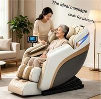 Silla de Masaje VCT de Cuero PU Eléctrica 8D con Gravedad Cero y Airbags para Todo el Cuerpo, con Programas Automáticos, Nuevo Diseño, Repuestos Gratis