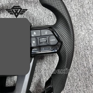 Mise à niveau LC300 Style personnalisé volant style SUV adapté pour Toyota <span class=keywords><strong>LAND</strong></span> <span class=keywords><strong>CRUISER</strong></span> LC79 LC76 Volant en bois de pêche - Product Image 3