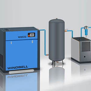 Compresor de aire de tornillo silencioso Atlas <span class=keywords><strong>Copc</strong></span> 15KW VSD producido en fábrica de China 15KW 22KW 30KW 37 KW compresor de aire - Product Image 6