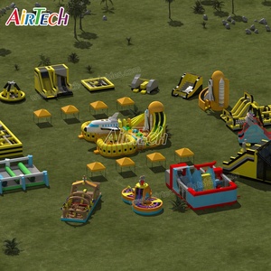 En stock, plus grande zone gonflable, parc d'attractions à thème, aire de jeux extérieure, monde amusant pour enfants et adultes - Product Image 6