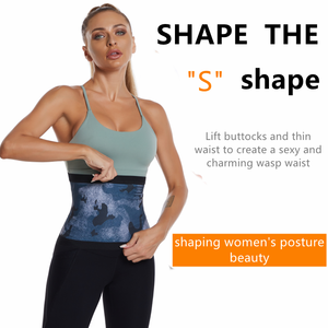 Bestseller Sauna-Schweißgürtel Taillentrainer für Frauen Gewichtsverlust Schlankheits-Bodyshaper Workout Fitness Gym - Product Image 2