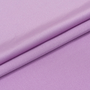 Solid <b>Light</b> Purple 100% Polyester Fabric Smooth Soft Wrinkle Resistant Elastic Textile For Women Dress Lining Stage Costume - Product Image 5