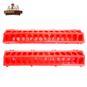 Rouge Nouveau Poulet Canard Oie Abreuvoir En Plastique Distributeur Automatique De Fuite Mangeoires Pour Animaux <span class=keywords><strong>Mangeoire</strong></span> À Poulet - Product Image 2