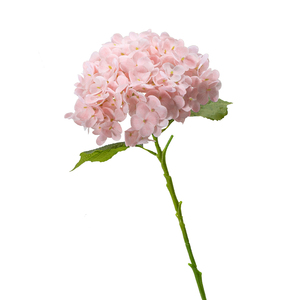 Flor de Hortensia Artificial de Alta Simulación, Flores Artificiales de Seda para Bodas, Navidad, Acción de Gracias, Año Nuevo Chino - Product Image 1