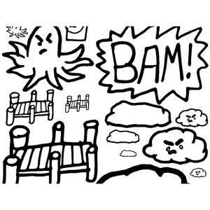 Set de Dibujos para Colorear de la Película Piratas, Accesorios de Disfraces para Juego Creativo e Imaginativo - Product Image 3