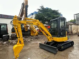 99% nouvelle pelle d'occasion KOMATSU PC35 3 tonnes 2023 voie en caoutchouc japon Mini EPA CE bon état Offre Spéciale Boutique faibles heures de travail