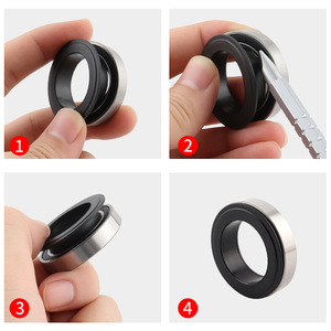 Piezas de bicicleta MUQZI, cojinete de soporte inferior, cubierta protectora a prueba de polvo, 24mm, 37,2mm, tapa de soporte inferior para bicicleta de carretera MTB - Product Image 5