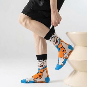 Chaussettes en coton de haute qualité à bas prix, chaussettes d'anime en gros, chaussettes amusantes à motifs de personnages de dessins animés pour hommes - Product Image 5