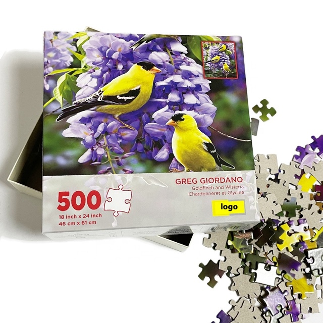 Factory Manufacturer Customized Rompecabezas Para Adultos Sublimation Puzzle Blanks Jigsaw Puzzles 500 1000 Pieces for Adults