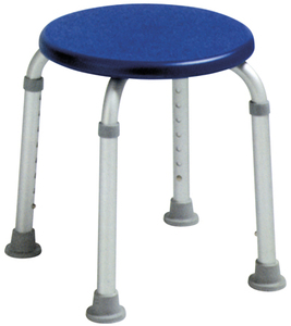 Four Leg Stable Anti-tip Compact Portable Rotating Aluminum Shower <b>Stool</b> for Home & Nursing <b>Bathroom</b> - Product Image 3