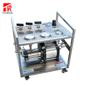 Terek Pompe de surpression de <span class=keywords><strong>CO2</strong></span> <span class=keywords><strong>portable</strong></span> de haute qualité Structure de pompe à piston pneumatique pour extincteur et remplissage de bouteilles de transfert de <span class=keywords><strong>CO2</strong></span> - Product Image 3