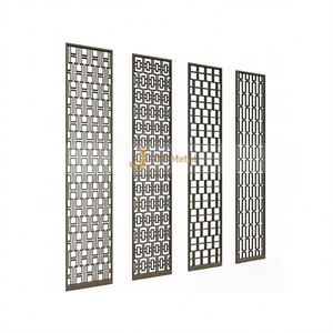 ANN1585 OEM Luxury Modern Stainless Steel <b>Screen</b> Divider Custom <b>Decorative</b> Coating Art 304 316 Partition Multi-Functional - Product Image 2