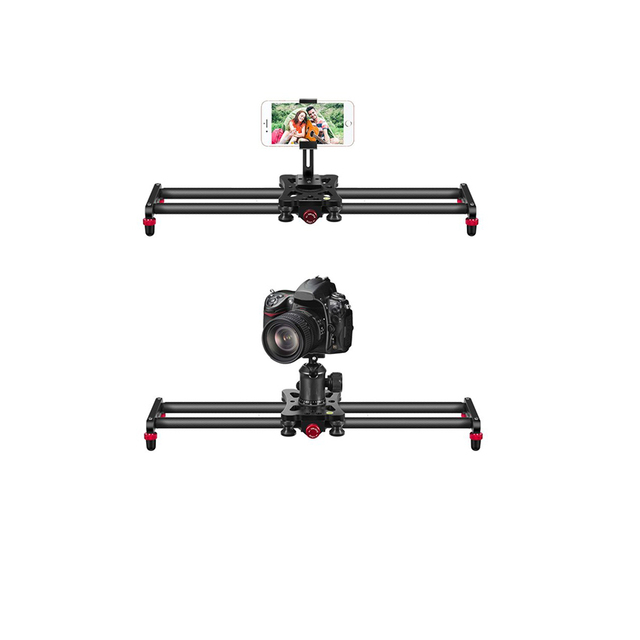 VGEET Hot Sale Professional Rail Slider Track 60cm Mini Carbon Fiber Mini Aluminium Track Slider