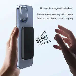 Portable PD20W Wireless Power Bank With 15W Charging Display For IPhone 12 13 14 15 Series Mobile Phones Magnetic Charger