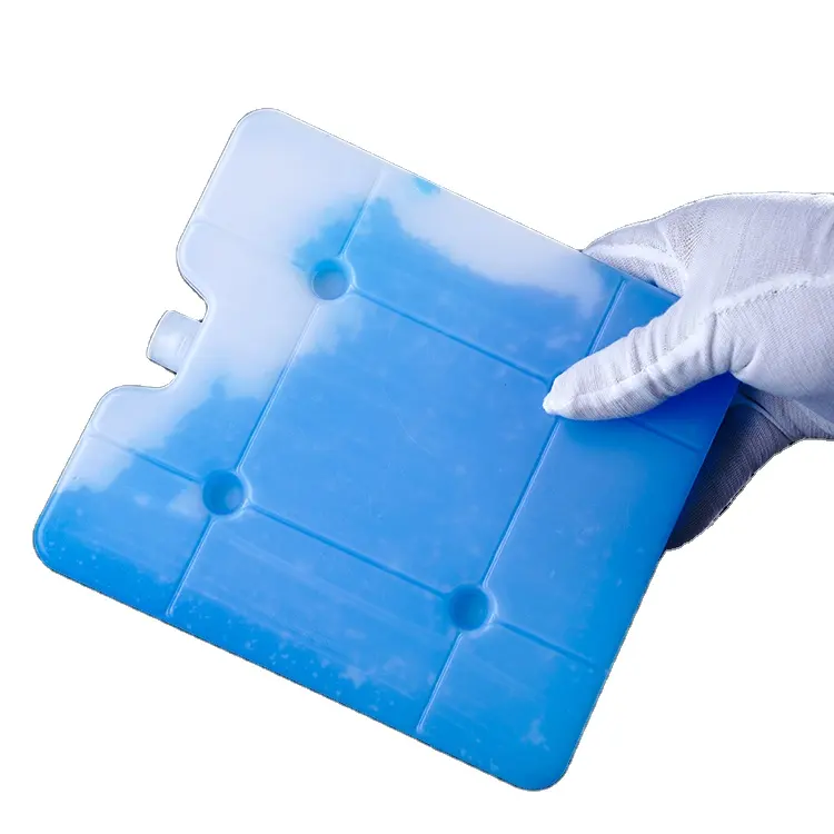 Promotion non-toxic 400g Waterproof Rectangle keep warm or cool Plastic Ice Brick