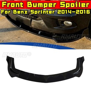 3 pièces de modification pour pare-chocs avant de voiture, spoiler, lèvre de diffuseur, protection de pare-chocs pour Mercedes Benz Sprinter W906 2014-2016 - Product Image 2