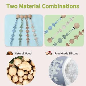 Catena per capezzoli in Silicone integrato per bambini, - Product Image 4