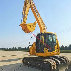 Excavatrice hydraulique d'occasion Komatsu PC128 en stock, machine de terrassement d'occasion, excavatrice Komatsu PC128US, excavatrices d'occasion - Product Image 3