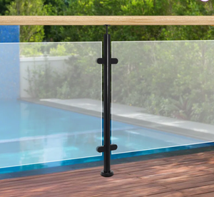 Colonne carrée de poteau de serrage résistant aux intempéries en acier inoxydable <span class=keywords><strong>INOX</strong></span> 304 - Product Image 2