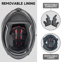 Casque de moto intégral unisexe à vente chaude, homologué DOT, de haute qualité, en ABS, personnalisé, vintage, casques de mode