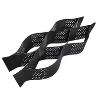 Système de confinement de cellules en grille HDPE, fossé de drainage extérieur, barrage de déviation des inondations, canal, stabilisation du sol et du gravier, géocellules
