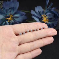 Produits Tendances 2025 Nouveautés : Piercing de Nez en Acier Inoxydable Orné de Zircone Cubique pour Femme