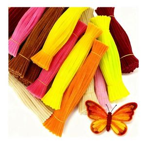 Kit de Manualidades DIY, Limpiapipas de Chenilla de 8mm, Material de Terciopelo, Color Personalizado, Alta Calidad, Proyectos Educativos para Niños, Decorativo - Product Image 5