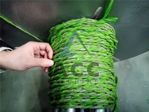 Máquina de torção de corda de pvc/máquina de processamento de cabo de plástico