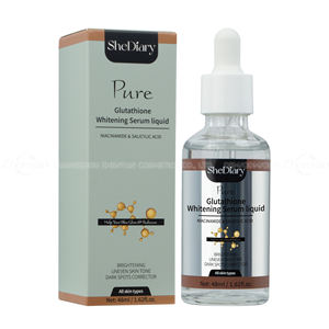 Sérum Éclaircissant Visage Anti-Taches Correcteur Éclat <span class=keywords><strong>Essence</strong></span> Soin Double Glutathion Blanchissant 48ml - Product Image 1