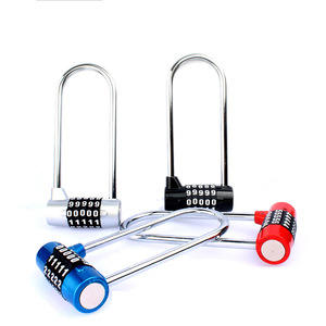 Extended Combination Lock 5 Digit Red Zinc Alloy Cabinet Door Lock For Shoe Cabinet Bookcase Handle Security <b>Padlock</b> - Product Image 5