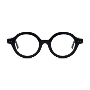 New round highquality retro estilo quadros ópticos importados acetato lentes para homens e mulheres atacado óculos - Product Image 5