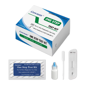 <span class=keywords><strong>CE</strong></span> 표준 가정용 올인원 신속 <span class=keywords><strong>HIV</strong></span> 1+2 검사 진단 키트 임상 분석 기기 - Product Image 5