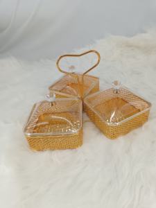 ديكور منزلي للحلوى, ديكور منزلي للحلوى والفاكهة والوجبات الخفيفة من الحديد على شكل قلب ، مع 3 مثلجات من الأكريليك ، لديكور المنزل ، وجبة خفيفة على شكل حلوى جافة ، لديكور المنزل ، مع 3 مثلجات من الأكريليك - Product Image 6