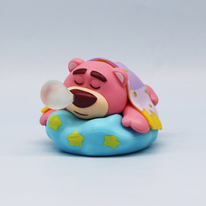 Set <span class=keywords><strong>de</strong></span> Accesorios para Caja Sorpresa: Adornos para Coche, Figuras <span class=keywords><strong>de</strong></span> Acción, Muñeco 3D <span class=keywords><strong>de</strong></span> PVC <span class=keywords><strong>de</strong></span> Oso Fresa <span class=keywords><strong>de</strong></span> Dibujos Animados Personalizado <span class=keywords><strong>y</strong></span> Adorable - Product Image 6