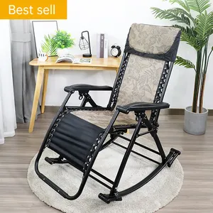 Cheap Folding Chairs Reclining Leisure Ways Outdoor Portable Folding Rocking Chair