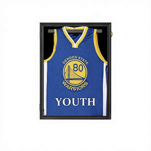Marco de fotos de madera Huajia para camisetas, novedad transfronteriza, marco decorativo negro conmemorativo de los <span class=keywords><strong>Golden</strong></span> <span class=keywords><strong>State</strong></span> <span class=keywords><strong>Warriors</strong></span> para niños y jóvenes - Product Image 1