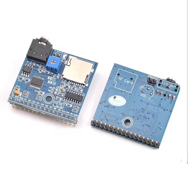 Voice Playback Module MP3 Prompt - One Trigger, One Broadcast, MCU DIY Player with Memory Card (Model M3)