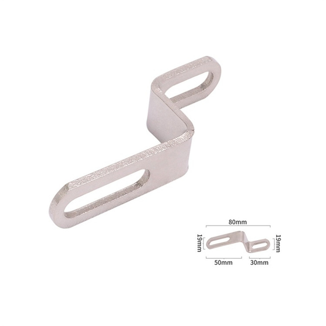 Modified Motorcycle Exhaust Pipe Fixing Pad Connecting Bracket Connector