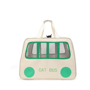Grande capacité écologique Oxford Portable pliable chien <span class=keywords><strong>chat</strong></span> <span class=keywords><strong>sac</strong></span> de <span class=keywords><strong>transport</strong></span> avec roues fermeture à glissière motif solide pour le voyage des animaux de compagnie - Product Image 2